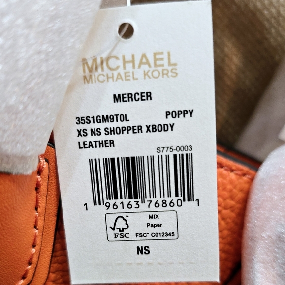 Mercer Extra-Small Pebbled Leather Crossbody Bag - Picture 7 of 7